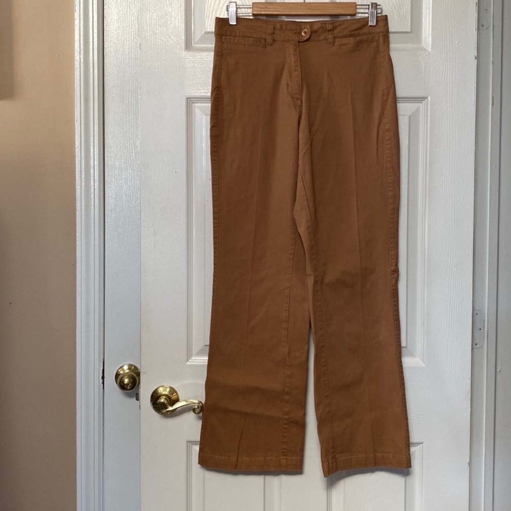 Woolrich Rust Fawn Cotton Twill Trouser Pants